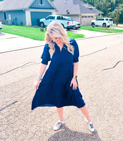 Midnight Midi Dress